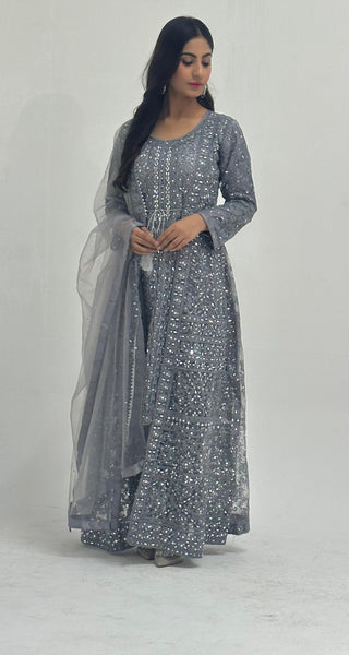 JACKET With Long Maxi Dress 7778