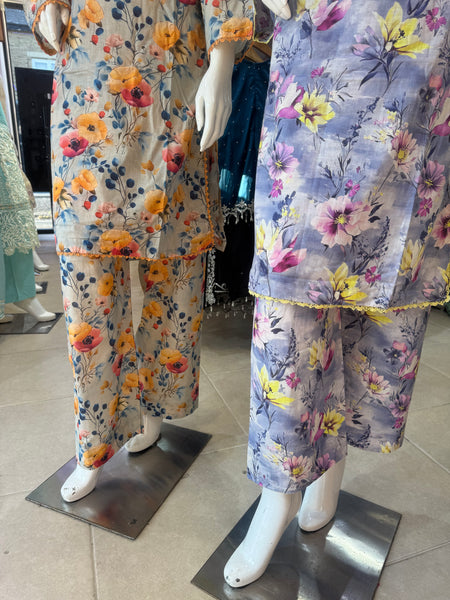 Latest Slub Linen Collection 101