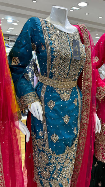 Mehndi Design Palazzo Suits 182