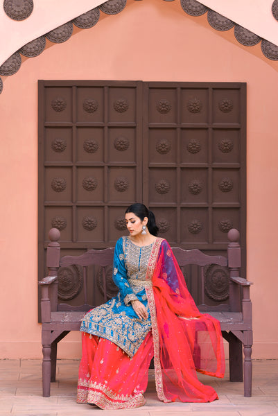 Mehndi Design Palazzo Suits 182