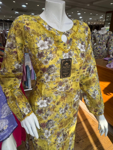 Latest Printed Chinese Cotton Collection 1011 VWX