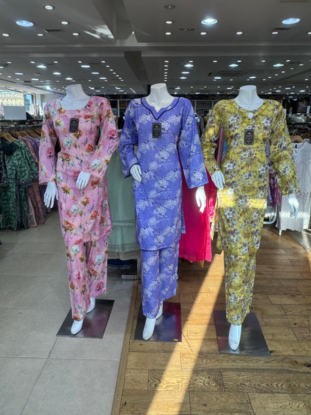 Latest Printed Chinese Cotton Collection 1011 VWX