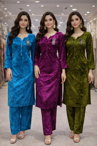 Embossed Velvet Dress GL100