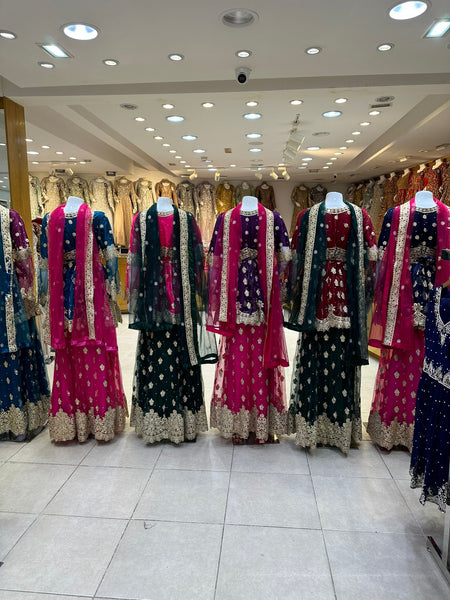 SPECIAL OFFER Mendhi Lengha Dresses 786