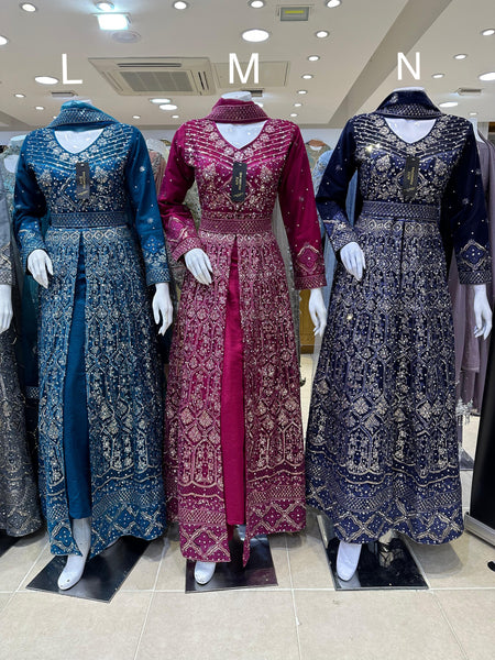 SPECIAL OFFER Open Front Maxi Dress 013