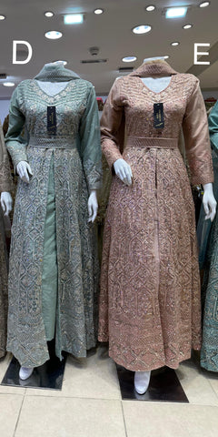 - SPECIAL OFFER Front Open Maxi Dress 013