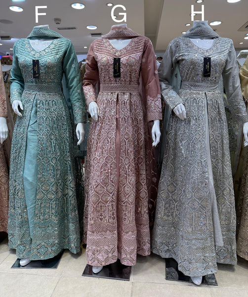 SPECIAL OFFER Front Open Maxi Dress 013