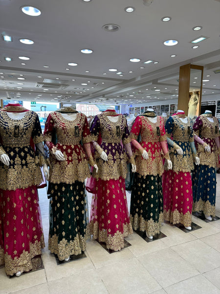 SPECIAL OFFER Mendhi Lengha Dresses 786